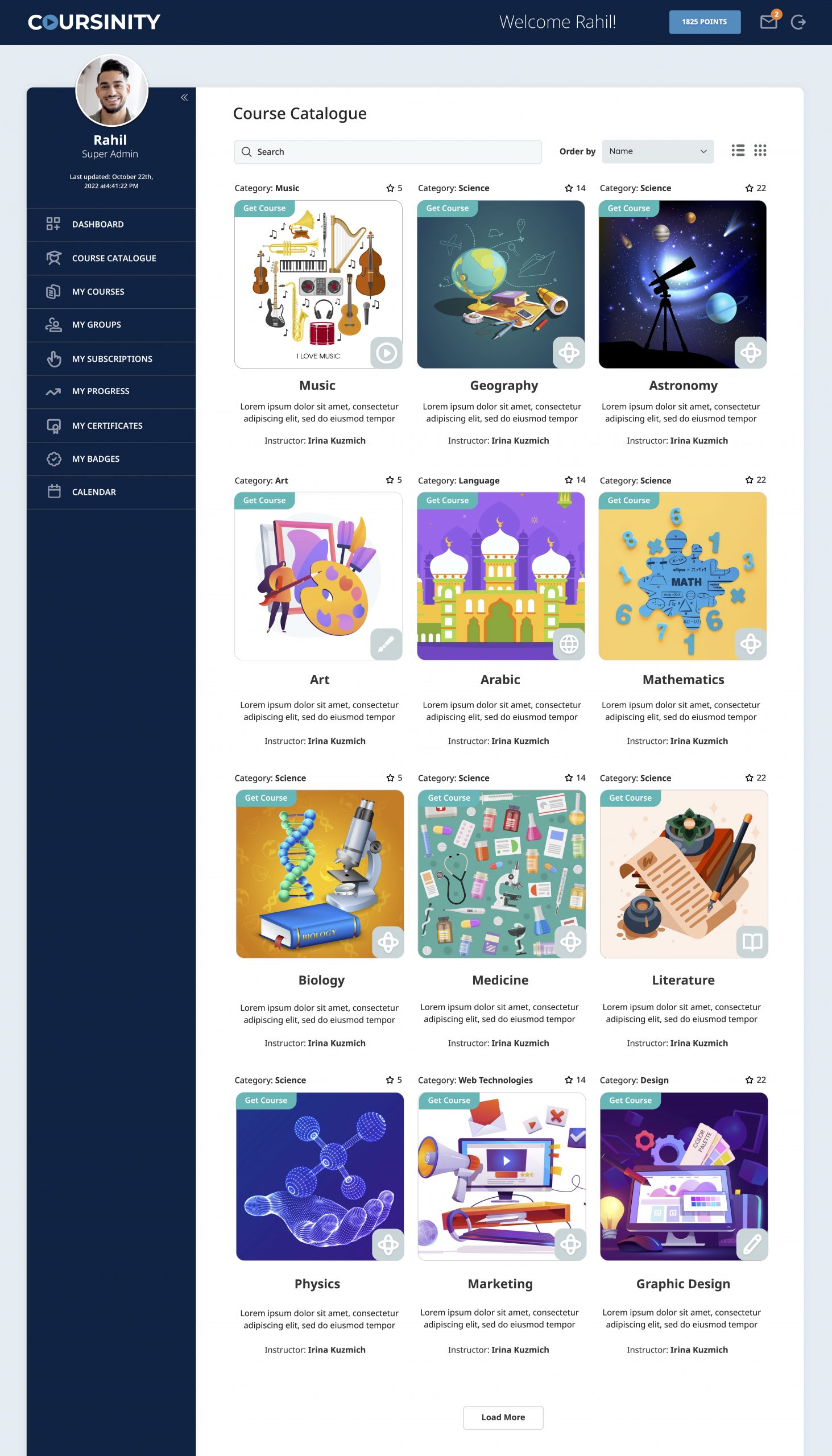 Course Catalogue